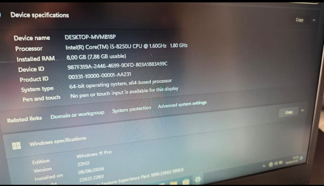 ASUS VIVOBOOK CORE I5 DUAL VGA NVIDIA